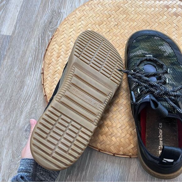Barebarics‎ rebel army green barefoot shoes trail running hiking men’s size 8 main image 4